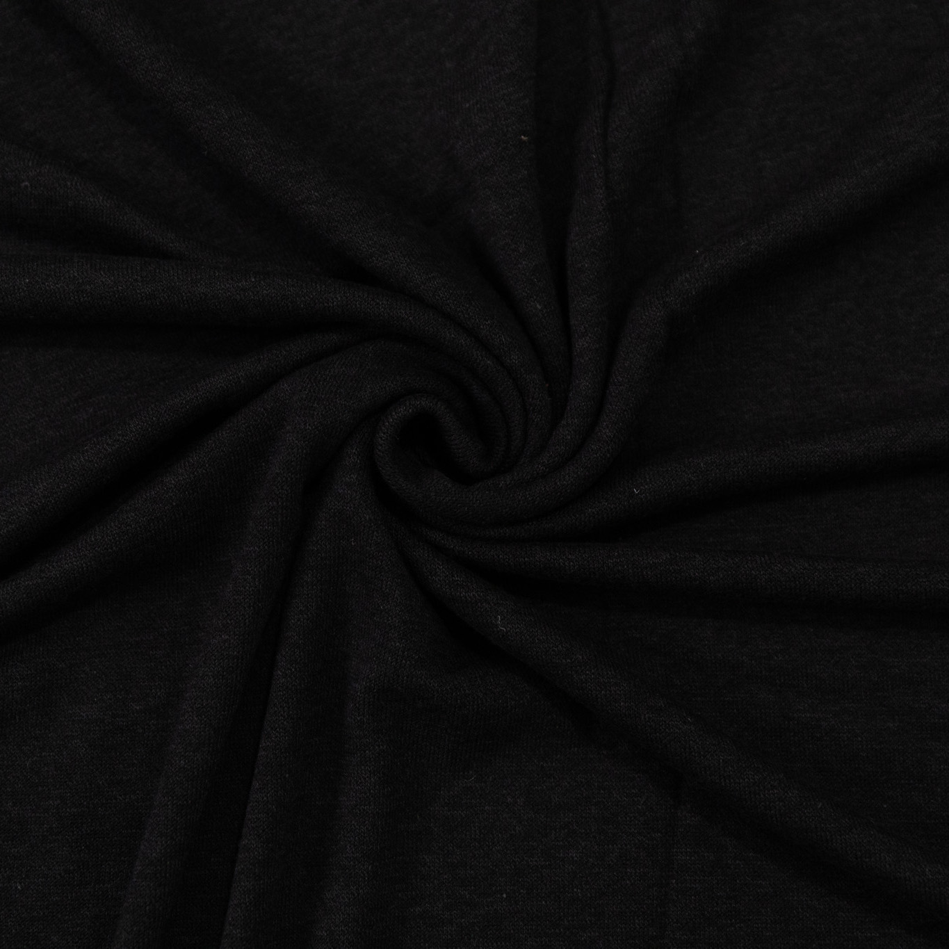Rayon/cotton/modal knit - Black - 1/4m